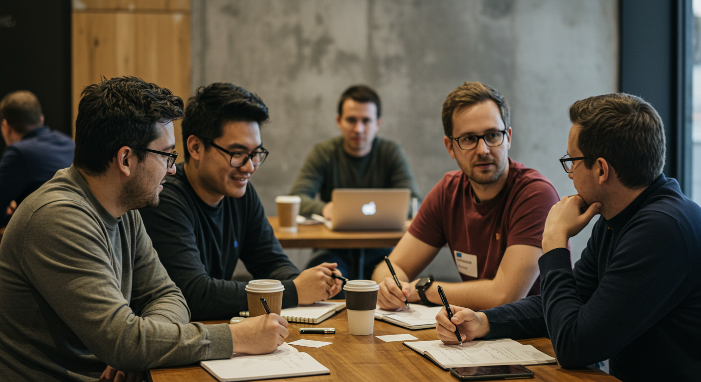 A group of entrepreneurs