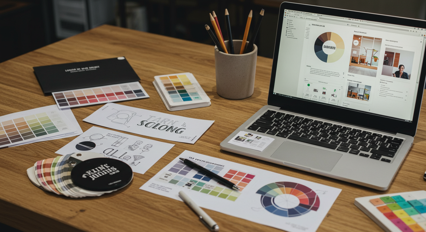 A designer's desk